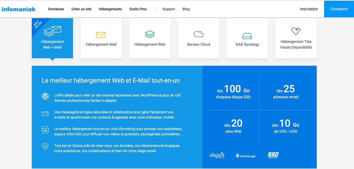 Hébergement web partagé